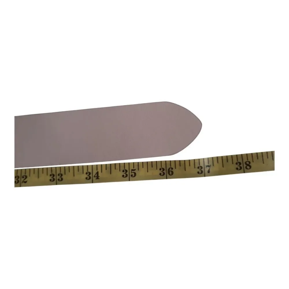 Elegant Beige PU Bonded Leather Belt
